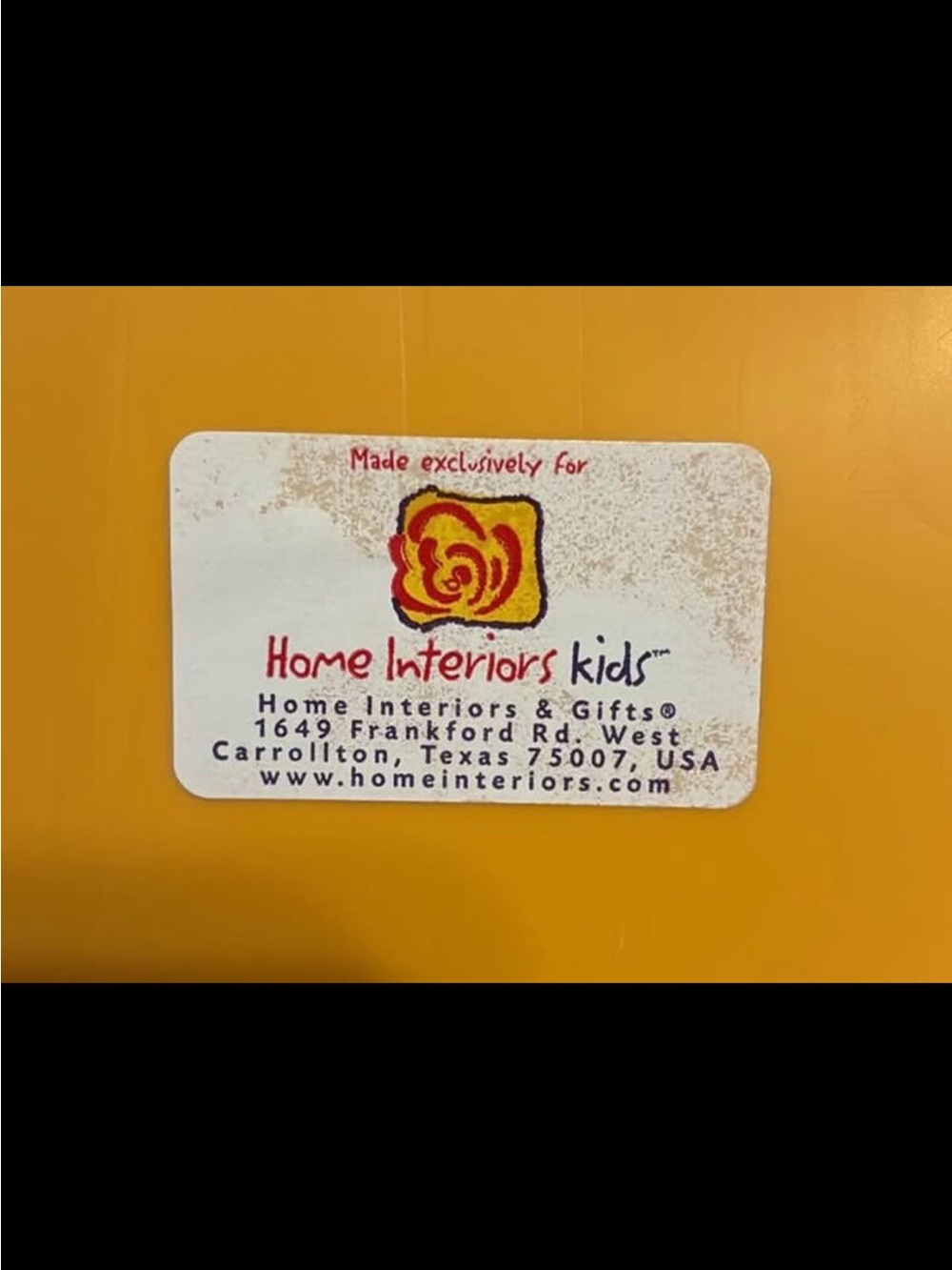Home Interiors Kids Caution Kid Zone vintage sign - Picture 3 of 3